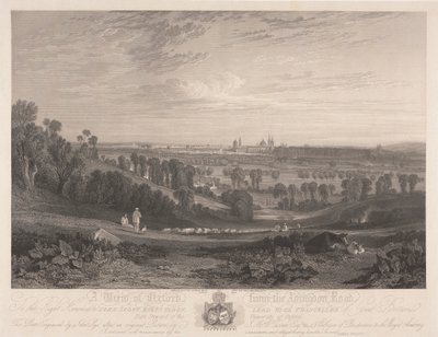 Abingdon Yolundan Oxford'a Bir Bakış by John Pye