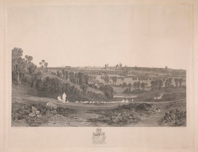 Abingdon Yolundan Oxford'a Bir Bakış by John Pye