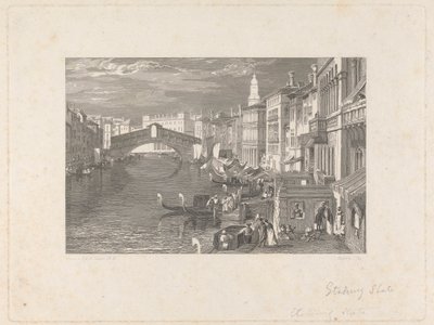 Rialto, Venedik by John Pye