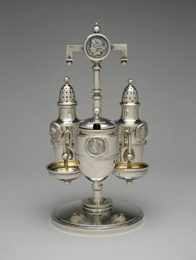 Tekerlek Takımı, c. 1862-1871 (gümüş yaldızlı gümüş) by John R. (attr.to) Wendt
