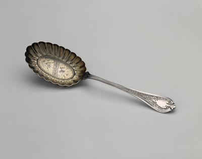 Kaşık, ç. 1870 (gümüş yaldızlı gümüş) by John R. Wendt