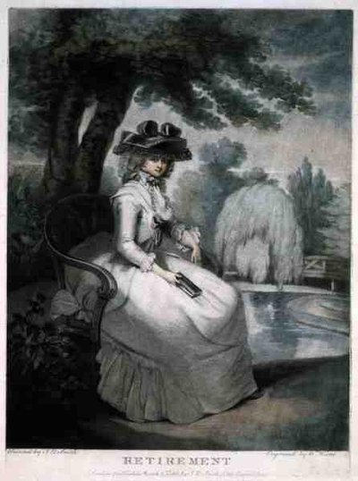 Emeklilik, William Ward (1766-1826), pub tarafından oyulmuş. sanatçı tarafından by John Raphael (after) Smith
