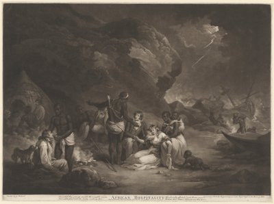 Afrika Konukseverliği, 1791. by John Raphael Smith