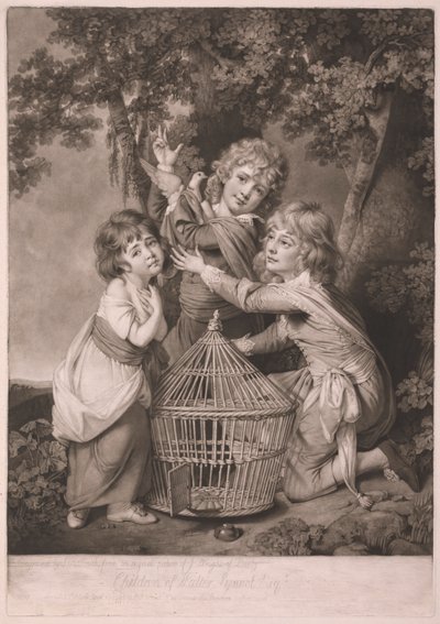 Walter Synnot'un çocukları by John Raphael Smith