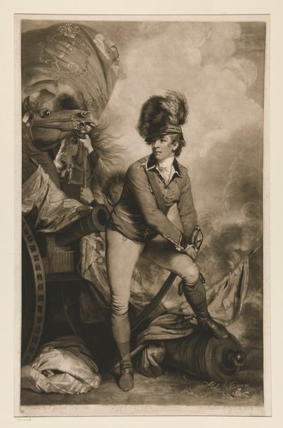 Albay Tarleton (Sir Bennastre Tarleton, 1754-1883) by John Raphael Smith