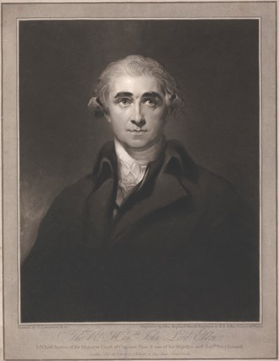 Çok Saygıdeğer John Lord Eldon by John Raphael Smith