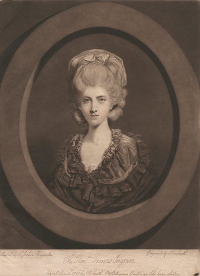 Saygıdeğer Frances Ingram by John Raphael Smith