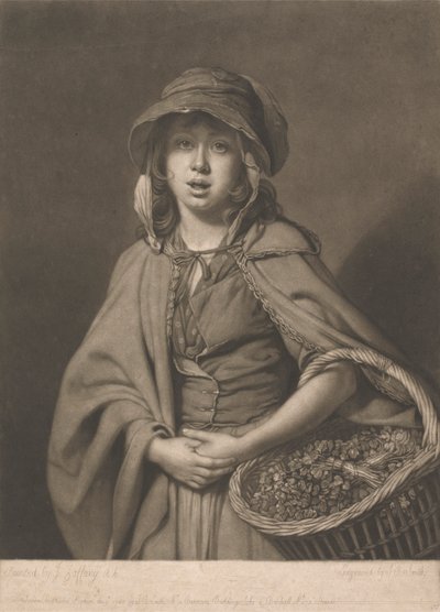 Su teresi Kız by John Raphael Smith