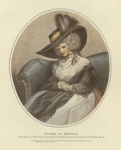 Thoughts on matrimony  by John Raphael Smith
