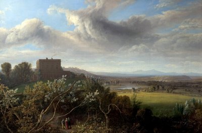 Nottingham Kalesi, 1832 by John Rawson Walker