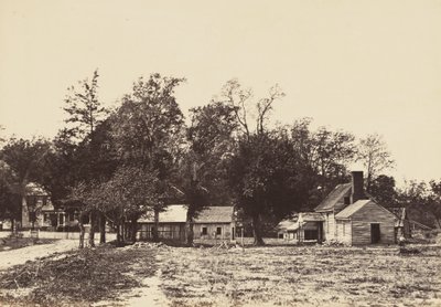Mechanicsville, Virginia., Nisan 1865 (dokuma kağıda monte edilmiş albüm baskısı) by John Reekie