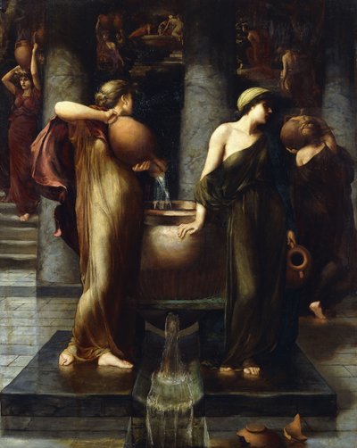 Danaidlerin Emeği, 1878 by John Reinhard Weguelin