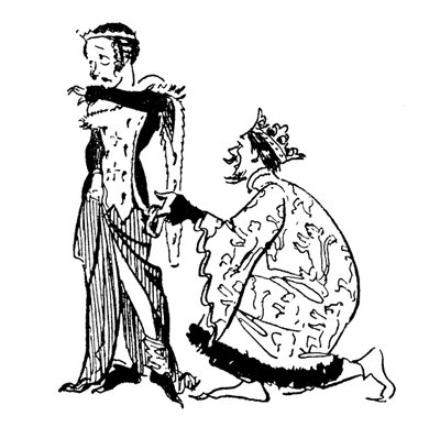 Kral Edward III ve Jartiyer by John Reynolds