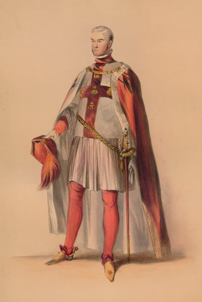 Kraliçe Victorias Bal Kostümü için kostümlü konuk, 12 Mayıs 1842, 1843. by John Richard Coke Smyth
