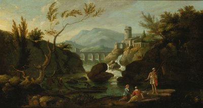 Klasik Manzara, 1822-1826 by John Ritto Penniman
