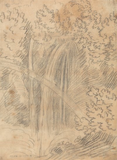 Bir Şelale by John Robert Cozens