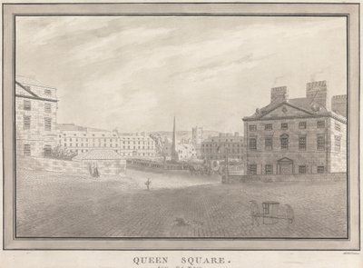 Banyo: Kraliçe Meydanı by John Robert Cozens