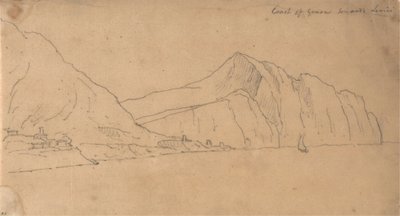 Lerici'ye Doğru Cenova Sahili by John Robert Cozens