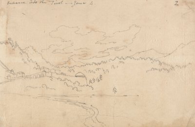 Tirol'e Giriş, 4 Haziran by John Robert Cozens
