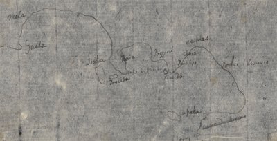 Napoli Körfezi Haritası by John Robert Cozens