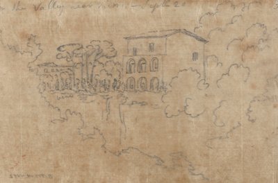 Vietri yakınlarındaki Vadide, 20 Eylül by John Robert Cozens