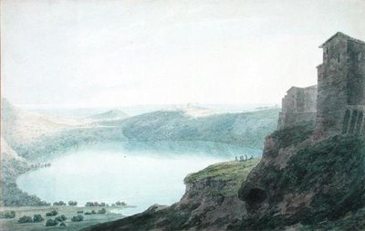 Nemi Gölü by John Robert Cozens