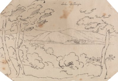 Perugia Gölü by John Robert Cozens