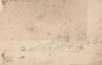 Vietri yakınlarında, 27 Eylül by John Robert Cozens