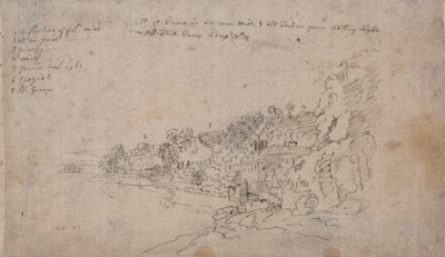 Hotwells'teki Avon Bankaları by John Robert Cozens