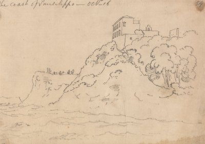 Posillipo Sahili, 16 Ekim by John Robert Cozens