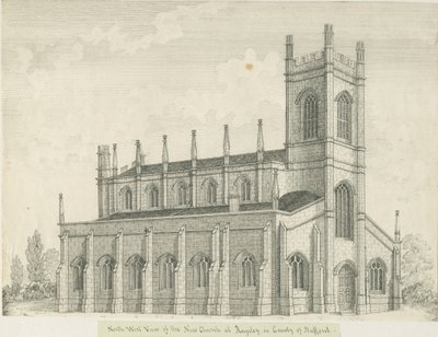 Rugeley Kilisesi by John Robert Fernyhough
