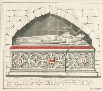Uttoxeter Kilisesi - Kynnersley Ailesinden Leydi Abbess