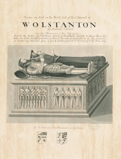 Wolstanton Kilisesi - Sir William Sneide ve Dame Anne