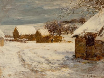 Kışın Bir Çiftlik Evi by John Robertson Reid