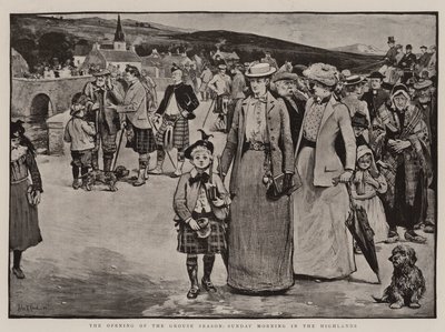 Orman Tavuğu Sezonunun Açılışı, Yaylalarda Pazar Sabahı by John Robertson Reid