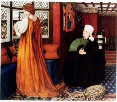 Juliet ve Hemşiresi by John Roddam Spencer Stanhope
