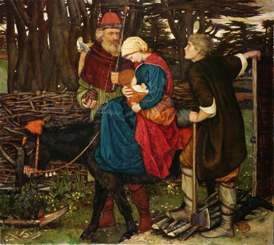 ಹೋಲಿ ಫ್ಯಾಮಿಲಿ ಟರ್ಕ್ by John Roddam Spencer Stanhope