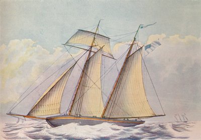 Amerikan Üst Yelkenli Gemisi, 1825 by John Rogers