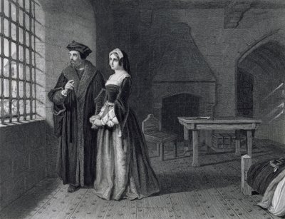Outrim tarafından oyulmuş Sir Thomas More (1478-1535) by John Rogers Herbert