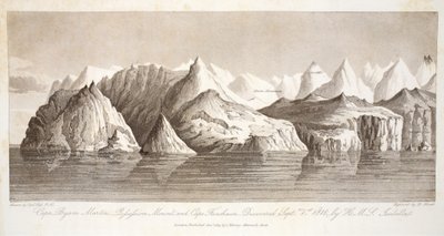 Cape Byam Martin, Pofsefsion Dağı ve Cape Fanshawe, 1 Eylül 1818