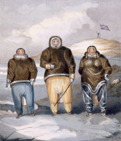 Kawalua, Tiagashu ve Adlurak, 1835 by John Ross