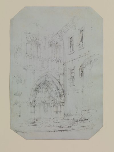Holyrood Şapeli by John Ruskin