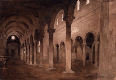 San Frediano, Lucca'nın içi by John Ruskin