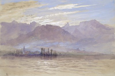 Vevey'de Kuzeydoğu Rüzgarlı İlkbahar Sabahı, Mayıs - Haziran 1849 veya 1 Mayıs 1869 by John Ruskin