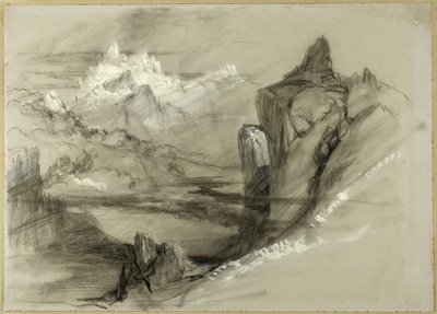 Dağ Manzarası by John Ruskin