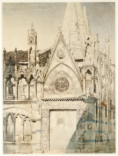 Santa Maria della Spina, Doğu Yakası, Pisa, İtalya by John Ruskin