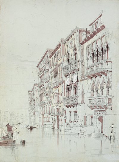 Palazzo Contarini-Fasan, Venedik, 6 - 16 Mayıs 1841 by John Ruskin