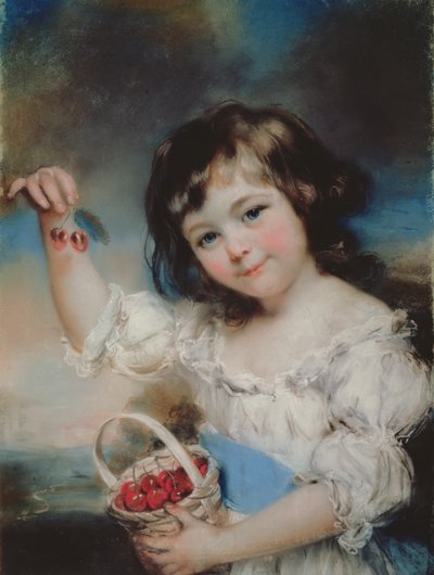 Kirazlı Küçük Kız by John Russell