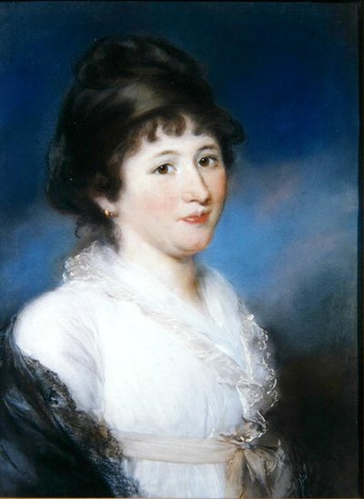 Susan Gines (Bayan Berber) (pastel) by John Russell