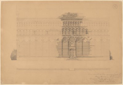 İlginç Bir Romanesk Tedavi, San Giovanni, Pistoia by John Russell Pope